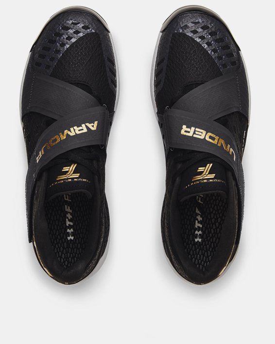 Unisex UA HOVR™ Silencer Track Shoes, Black, pdpMainDesktop image number 2